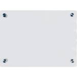Прямое крепление для тактильной таблички из оргстекла (с металлическими держателями), 200x300x8мм