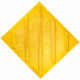 Плитка тактильная (диагональ), 35х300х300, бетон, ж: цена 267 ₽, оптом, арт. 10995-4-BT-300x300x35-Y