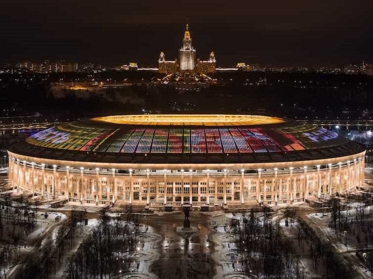 Адаптация санузла на Олимпийском стадионе «Лужники» город Москва.
