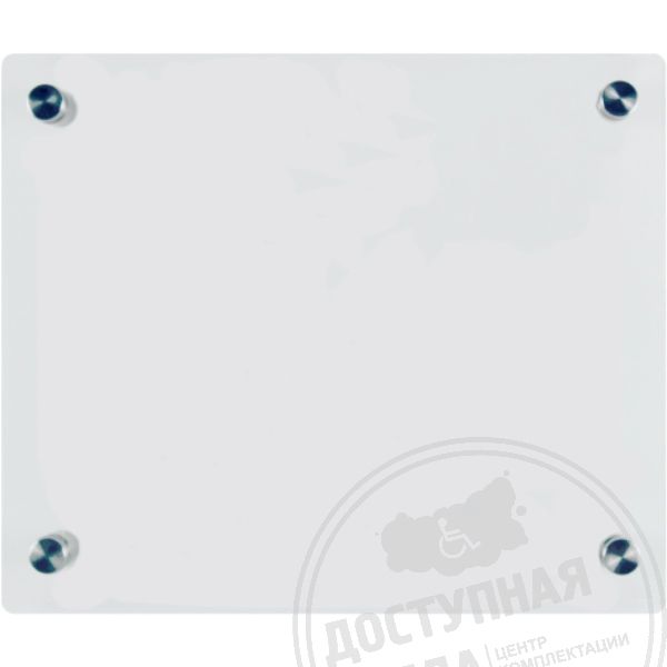 Крепление прямое 5 мм для мнемосхемы 300х400