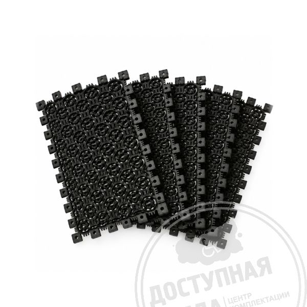 Комплект модулей 120x300 мм цвет чёрный арт. 10568-5, купить по цене 1 530 ₽, с доставкой по России. Федеральный дистрибьютор.