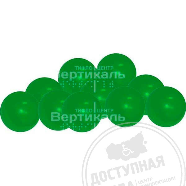 Шарики для сухого бассейна зеленые 7,5смАналоги: Ректор