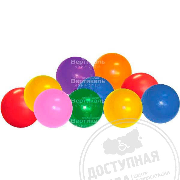 Набор разноцв. шариков для сухого бассейна 10738Аналоги: Ректор