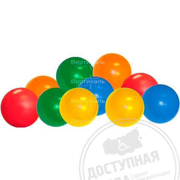 Набор разноцв. шариков для сухого бассейна 10739Аналоги: Ректор