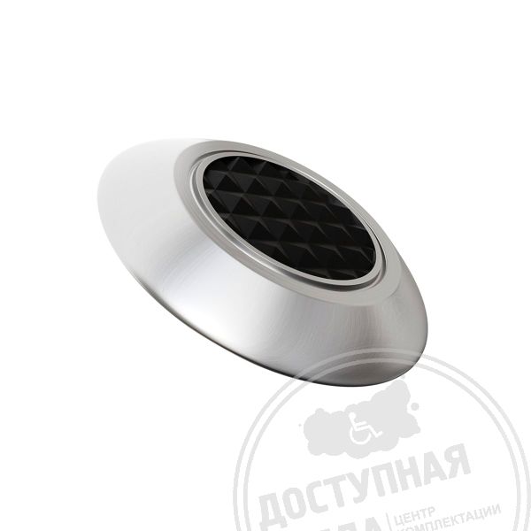 Индикатор тактильный, комб, рифл, без штифта, AL/PL, D34х34, ч