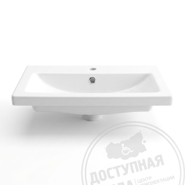 Раковина для МГН, 165x600x450
