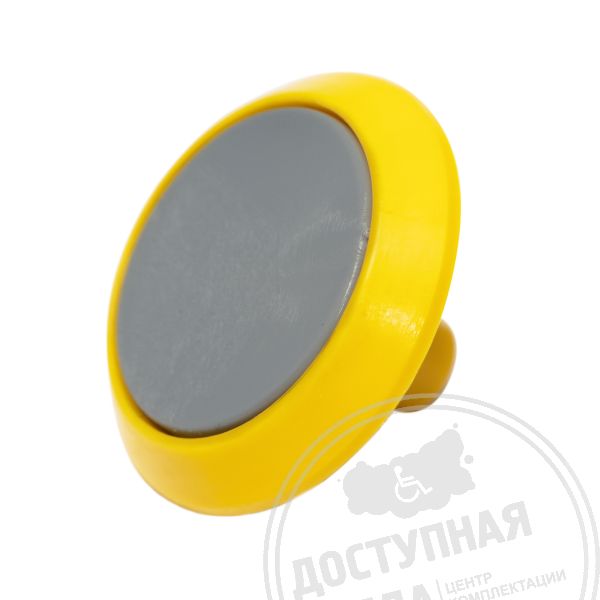 Индикатор тактильный, гладкий, со штифтом и вставкой, PU, D35х35, ж-с арт. 50518-01-YG, купить по цене 40 ₽, с доставкой по России. Федеральный дистрибьютор.