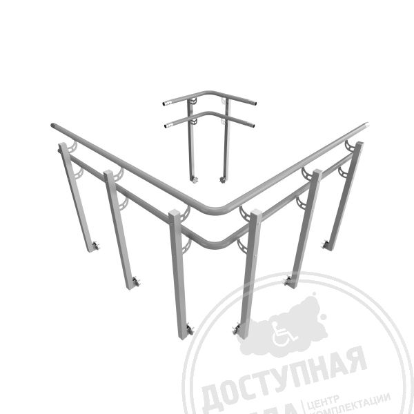 поручни дл пандуса, пандус конструктор, пандус для инвалида, поручень входной