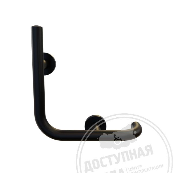 Купить Поручень интерьерный угловой, D38, Ст3, чер арт. 52327-12 с доставкой по РФ. Звоните: 8-800-775-63-58