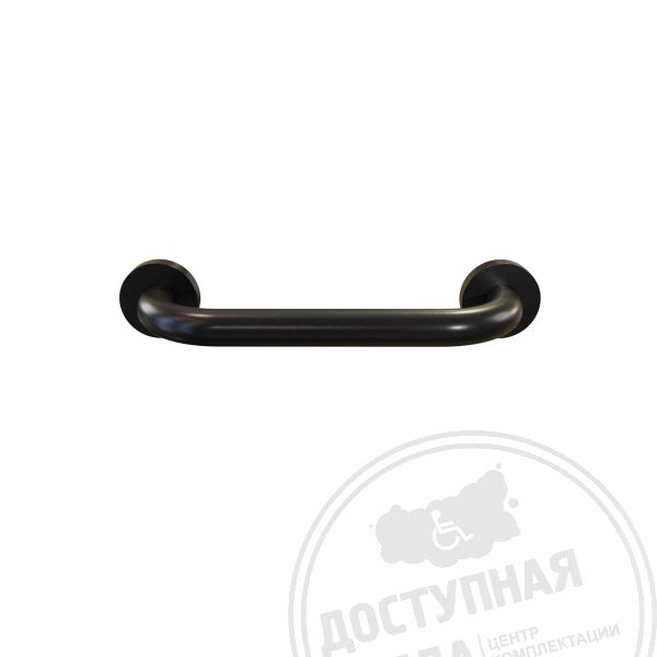 Поручень интерьерный с изгибом, опорный, нержавеющая сталь, черный, D38 мм купить с доставкой по России можно по номеру: 8-800-775-63-58