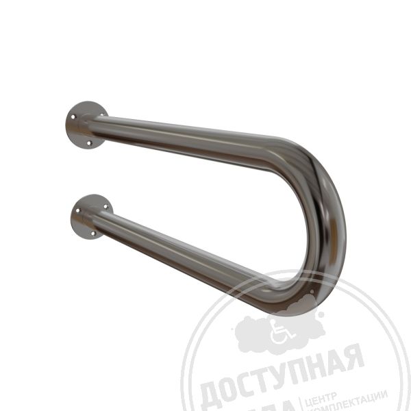 Поручень опорный, не откидной, пристенный, U-образный, тип 2 ASIS 304, D38 купить с доставкой по России можно по номеру: 8-800-775-63-58