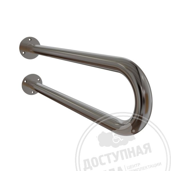 Поручень опорный, U-образный, тип 2 AISI 304, D32 арт. 53071-01, купить по цене 2 715 ₽, с доставкой по РФ