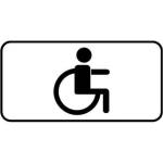 Дорожный знак 8.17 «Инвалиды»