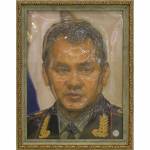 Портрет 3D Государственный деятель Шойгу С.К.,тактильный