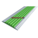 Алюминиевая накладная полоса, стандарт, без технологических отверстий под крепёж, без покрытий, 40х5,6 мм