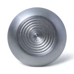 Конус тактильный со штифтом, D25x25, H-4мм, I-14мм, AL (преодолимое препятствие, непреодолимое препятствие)