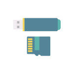 Накопитель (SD карта памяти и USB-флэш) с индивидуальным ПО для визуально-звуковых табло