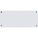 Прямое крепление для тактильной таблички из оргстекла (с металлическими держателями), 100x300x8мм
