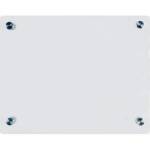 Прямое крепление для тактильной таблички из оргстекла (с металлическими держателями), 300x400x8мм