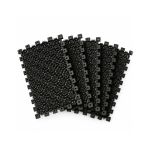 Комплект модулей 120x300 мм цвет чёрный, 5 шт