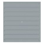 Плитка тактильная (направление движения, полоса) противоскользящая, 500х540х5, ПВХ, серый