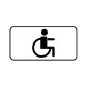 Дорожный знак 8.17 «Инвалиды»,  светоотраж., 350x700: Доставка по РФ