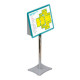 Купить стационарную вертикальную стойку для мнемосхем (470x610мм) в каталоге магазина ФЦКО.рф