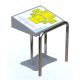 Купить Горизонтальная стойка для мнемосхемы с поручнем, 630x800 мм, Экспресс арт. 10071-1-Fast с доставкой по РФ. Звоните: 8-800-775-63-58