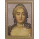 Портрет 3D Екатерина II, тактильный: цена 9 009 ₽, оптом, арт. 10086-3