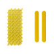 Модуль желтый с индикаторами (полоса), без вклейки, 120х300мм: цена 0 ₽, оптом, арт. 10568-ZH-2-01