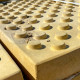 Плитка тактильная (конусы шах), 55х300х300, бетон, ж, 2 кат