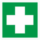 Знак эвакуационный ЕС-01 Аптечка первой медицинской помощи, фотолюм