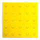 Купить плитку тактильную (ПУ, желтый, конус линейный) 300x300 в каталоге ФЦКО.рф по низкой цене