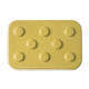 Плитка тротуарная (конусы шахматные), 180х120х45, бетон, жёлтый: цена 0 ₽, оптом, арт. 51138