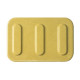 Плитка тротуарная (полоса), 180х120х45, бетон, жёлтый: цена 0 ₽, оптом, арт. 51139