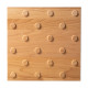 Плитка тактильная (конусы шах), 35х300х300, деревянная: цена 5 151 ₽, оптом, арт. 50447-2
