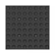 ПВХ тактильная плитка черного цвета 500х500х5 с линейными конусами купить по оптовой цене с доставкой по РФ