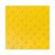 Плитка тактильная (конусы шах) противоск., 500х500х5, ПВХ, жел