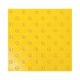 ПВХ тактильная плитка желтого цвета 500х500х5 с шахматными конусами купить по оптовой цене с доставкой по РФ