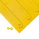 Полиуретановая тактильная плитка желтого цвета 500х540х5 с полосами купить по оптовой цене с доставкой по РФ