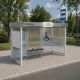 Автобусная остановка для МГН арт. 50539-UZ, купить по цене 898 150 ₽, с доставкой по РФ