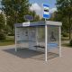 Автобусная остановка для МГН арт. 50539-UZ, купить по цене 898 150 ₽, с доставкой по РФ