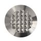 Индикатор тактильный, рифл, без штифта, AISI304, D25х25, Эконом