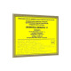 Табличка тактильная ПВХ с рамкой 10мм, золото, инд: цена 0 ₽, оптом, арт. 901-2-PVC3-G-10