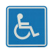 Пиктограмма тактильная СП-02 Доступность инвалидов в креслах-колясках